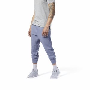 Spodnie Męskie Reebok Training Supply Knit Jogger Indygo PL 39LIGTQ